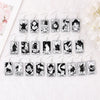 Rectangular Double Sided Tarot Cat Acrylic Earrings Halloween Magic Divination Animals Epoxy Pendant Earring for Women Jewelry - Image 1