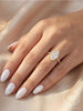 Silver Classic Marquise Zircon Ring For Women Engagement Wedding Jewelry - Image 3