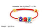 Adjustable Turkish Evil Eye Rope Bracelet in Multiple Colors - Image 15