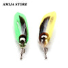 1 Pc Curved Feather Brooch Lapel Pin Handmade Groom Host Actor Wedding Party Stage Brooches Dress Suit Accessor - Image 4