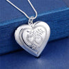 925hot Silver color Photo Frame Pendant Necklace Snake Chain For Woman Charm Wedding Jewelry ColorLN072 - Image 17