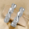 1Pair Crystal Heart Tragus Hoop Earring For Women Girls Huggie Earring For Cartilage Helix Piercing Jewelry Lobe Hoops - Image 17