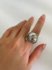 Pvd Gold Plated Chunky Dome Wide Rings for Women Men Punk Stainless Steel Free Stackable Statement Jewelry - Image 2