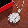 Women's Necklace for Wedding Engagement Brilliant Cubic Zirconia Elegant Pendant Necklace Gift Lady Jewelry - Image 4