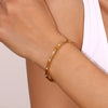 Stainless Steel Bangle Gold Silver Rose Gold Color Crystals Buckle Van Be Opened Bracelets Jewelry Women Men - Image 5