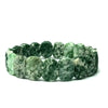 Multi-Faceted 10 x 14 mm Beaded Bracelet in Mixed Stone Colors - Image 46