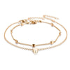 Female Heart Anklets Bracelet Sandals Foot Jewelry Leg Anklets on Foot Bracelets for Women Leg Chain Jewelry Accessories - Image 6