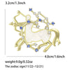 Rhinestone Twelve Constellation Brooches for Women Unisex Astrolabe Star Pins Friend Birthday Gifts Accessories - Image 25