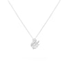 Small Swan Pendant Necklace in Gold Tone Silver Tone and Rose Gold Tone - Image 5