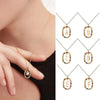 Silver Gold Letters A Z Initial Necklace Zirconia Letter Pendant Long Chain Say My Name Jewelry - Image 4