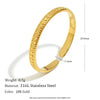 Women's Geometric Round Beads Pattern Open Size Thin Rings Stainless Steel Unique Design Stackable Finger Jewelry - Image 7