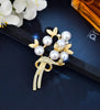 Crystal Red Color Two Tulip Flower Brooch For Women CZ Full Of Rhinestone Leaf Shiny Lapel Pins Wedding Party Badge Jewelry - Image 20