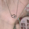 Love Heart Pendant Necklace in Silver-Tone - Image 28