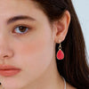 Stone Earrings for Women Teardrop Agate Crystal Amazonite Dangle Earring Cute Elegant Classic Jewelry - Image 4