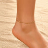 Summer Snake Chain Anklet for Women, Stainless Steel Delicate Ankle Bracelet Minimalist Beach Jewelry Gift - Image 11