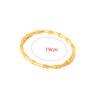 Stylish Stainless Steel Gold Plated Bamboo Link BanglesTrend Bracelet For Ladies Gents Romantic Celebration Present Chic Jewelry - Image 11