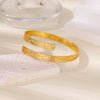 Stainless Steel Shell and Starfish Cuff Bangle in Multiple Styles - Image 12