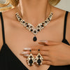 Ladies' Design Necklace Earrings Jewelry Set Suitable for Daily Wear, Wedding Parties, Holiday Gifts - Image 17