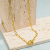 Classics Vintage Stainless Steel Chain Necklace for Unisex Woman Man Simple Charm Daily Jewelry - Image 3