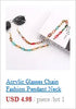 Polymer Clay Bead Necklace with Dog Motif and 37 cm Chain - Image 30