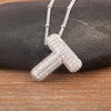 Light Aesthetic 26 A-Z Letters Sparkling Zircon Pendant Necklace Initials Alphabet For Women Lucky Jewelry Accessories - Image 20
