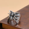 Buyee Silver Big Ring Finger for Woman Men Personality Animal Rock Punk Jewelry Circle - Image 1