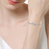 Bracelet Silver Lucky Symbol Zircon Bracelet Jewelry For Woman Romantic Valentine's Day Jewelry Gifts - Image 3