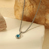 Lucky Double Layers Zircon Evil Eye Necklaces for Women Men Chain Turkish Eye Pendant Necklace Party Jewelry Gift - Image 21