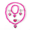 Girl Dress Up Jewelry Toddler Princess Ring Earrings Bracelets Necklaces Kids Costume Jewelry Set for Girl Tea Costume Party - Image 12