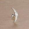 1PC 316L Stainless Steel Geometry Stud Earrings For Women Star Moon Lobe Daith Helix Cartilage Earring Piercing Jewelry - Image 30