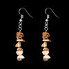 Chip Stone Crystal Earrings Raw Gemstone Amethyst Lapis Lazuli Tiger's Eye Rose Quartz Chakra Earring - Image 7