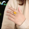 Red Agate Jade Ring Female Opening Adjustable Simple Style Chalcedony Silver Ring for Mom Women Rings Jewelry Gift - Image 3