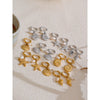 Ocean Style Pearl Conch Shell Starfish Drop Summer Hoop Earrings for Women Stainless Steel Holiday Daily Jewelry - Image 2