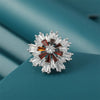 Zircon Snow Brooch Women's Small Pin Rhinestone Jewelry - Image 4