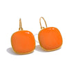 Joyful Candy Multicolor Enamel Square Hoop Earrings Golden Plated Stainless Steel Spring Summer Jewelry - Image 11