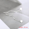 Simple Style Box Chain Tassel Drop Earrings For Women Long Dangle Earring Piercing Line Accessories Thin Mini Ear Jewelry - Image 15