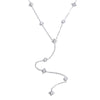NiNice Stainless Steel Necklace Y-shaped Chain Octagonal Star Zircon Bracelet Foot Chain Design Gift - Image 7