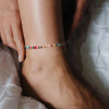 Stone Beaded Anklets Bracelets for Women Handmade Beaded Anklets Boho Beads Ankle Bracelet Summer Jewelry - Image 3