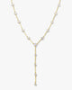 Geometric CZ Station Link Chain Choker Sexy Long Lariat Women Necklace Iced Out Zirconia Jewelry - Image 7