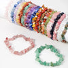 Hematite Elastic Multiple Crushed Stone Crystal Bracelet Suitable For Men Women 3-8mm Raw Chip Gemstone Jewelry - Image 3