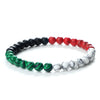 Palestine Flag Beaded Bracelet For Women Men Red Black White Green Color String Rope Braided Bangle Party Jewelry Gift - Image 4