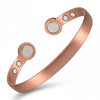 European and American C-Shaped Open Magnet Bracelet, Retro Strong Magnetic Suction Smooth Surface Antique Copper Bracelet - Image 5