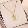 1 Pcs Star and Moon with Zirconia Copper Pendant Necklace Girls Style Gift Jewelry - Image 4