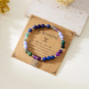 Minimalist Colorful Stone Beaded Bracelets for Women Men Handmade 12 Constellation Zodiac Sign Bracelets Jewelry - Image 37