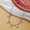 Stainless Steel Star Anklet for Women Minimalist Hollow Star Foot Jewelry Beach Accessory Gift - Image 4