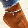Starfish Beads Pearl Chain Anklet Set for Women, Charm, Ankle Bracelet on the Leg, Handmade Jewelry, Gifts, Summer, Beach, Fashi - Image 11