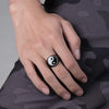 Tai Chi Yin Yang Symbol Ring Chinese Style Stainless Steel Signet Finger Ring for Men Punk Rock Jewerly Wedding Gift - Image 5