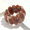 Vintage Acrylic Amber Elastic Geometric Bracelets Bangles for Women Stretchy Resin Big Cuff Bracelet Jewelry - Image 21