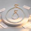 6mm Crystal Necklace Bracelet Set For Women Colorful Boho Color Zirconia Claw Seting Jewelry Set - Image 4