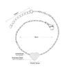 Foot Bracelet Lots Star Tassel Anklets Stainless Steel Bohemia Jewellry Heart Lightning Charms Geometric - Image 23